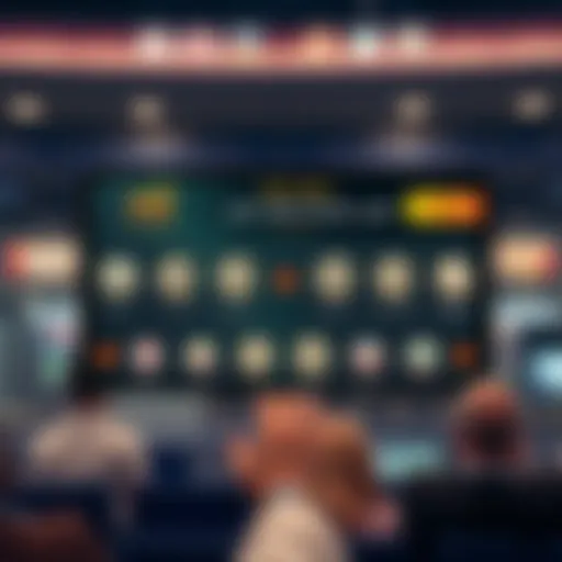 Innovative lottery platform interface