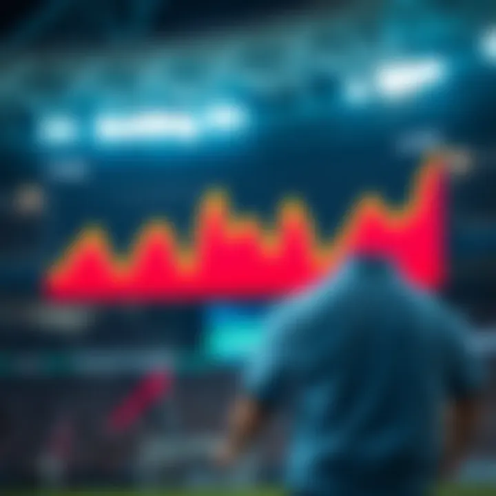 Visualization of data analytics applied to betting decisions