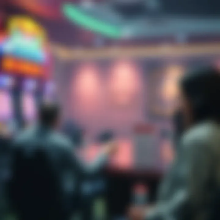 A secure gaming environment illustration, displaying safety features and guidelines for online bingo.