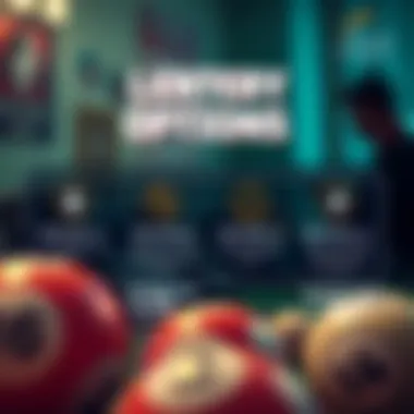 Infographic on various options available for receiving winnings