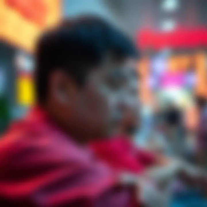 Visual representation of actual earnings from lottery