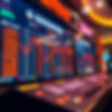 Dynamic view of live Powerball entries showcasing real-time statistics.