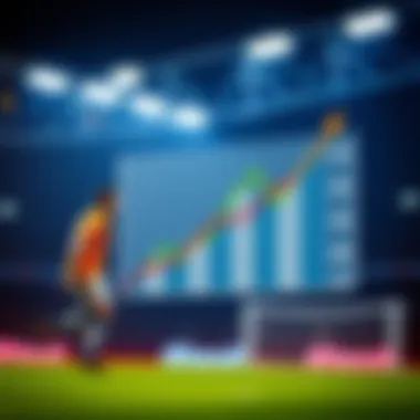 Graph illustrating the principles of probability in betting