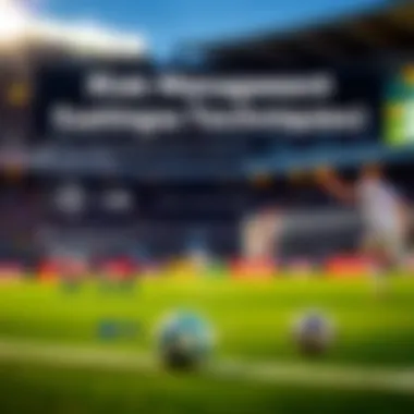 Infographic on risk management techniques in betting