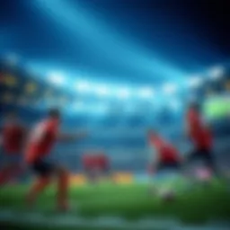 Visual representation of sports betting strategy