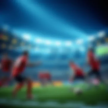 Visual representation of sports betting strategy