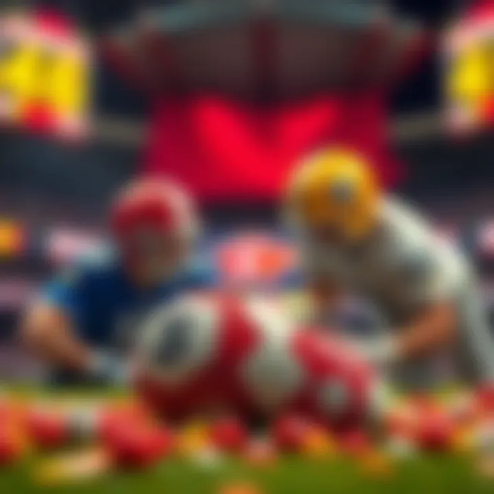 Visual comparison of lottery and sports betting