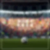 Conceptual illustration of sports betting outcomes