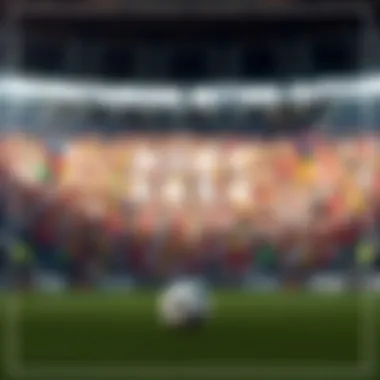 Conceptual illustration of sports betting outcomes