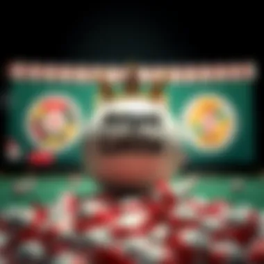 An intricate representation of the Royal Lotto concept