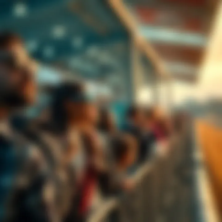 Spectators enjoying a thrilling race at the club