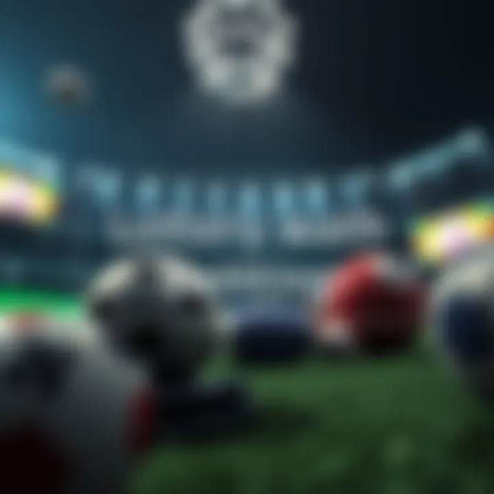 An infographic showcasing the integration of lottery and sports betting