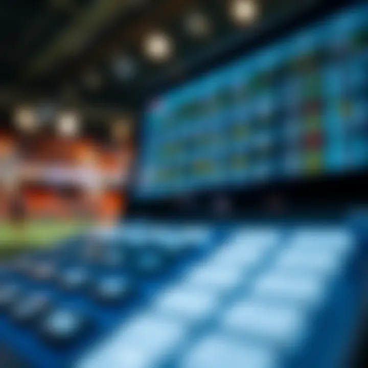 A digital sports betting calculator interface