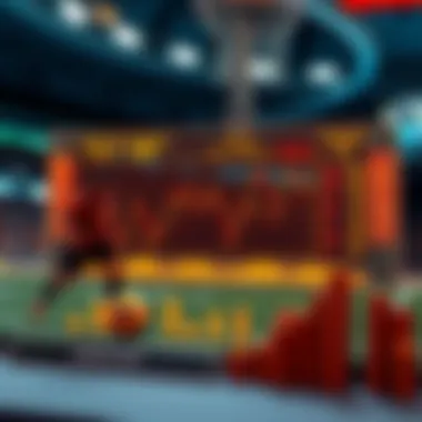 An analytical chart depicting modern sports betting strategies