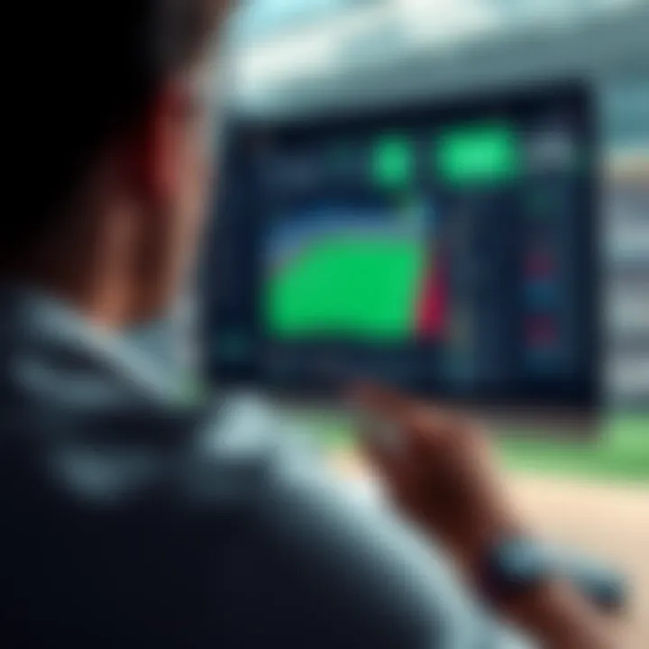 User Interface for Sports Betting Strategies User interface of sports betting strategies