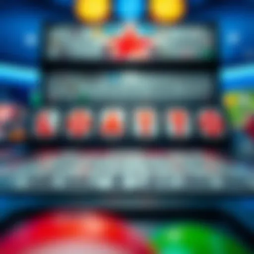 A visual representation of the Texas Lotto game board