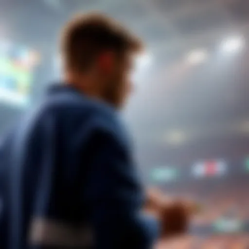 Visual representation of sports betting trends