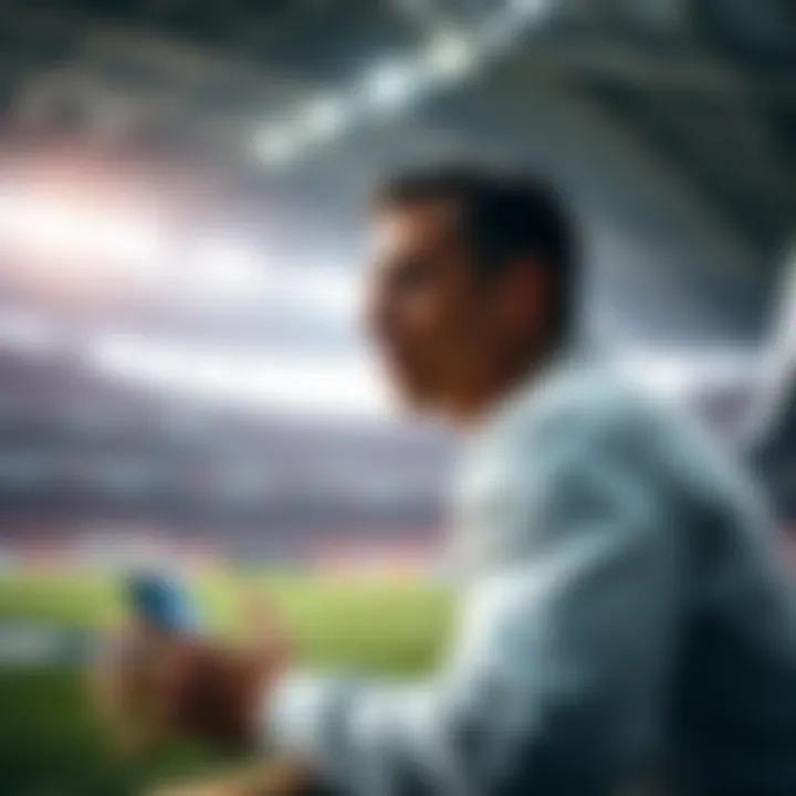 Visual representation of sports betting strategies