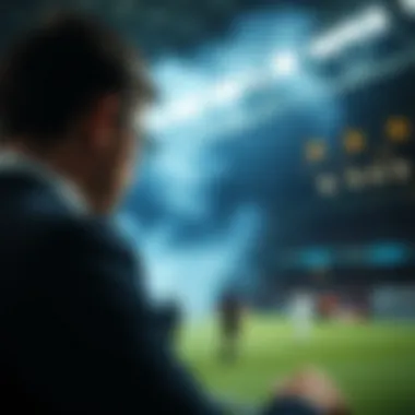 Illustration depicting the concept of betting fraud