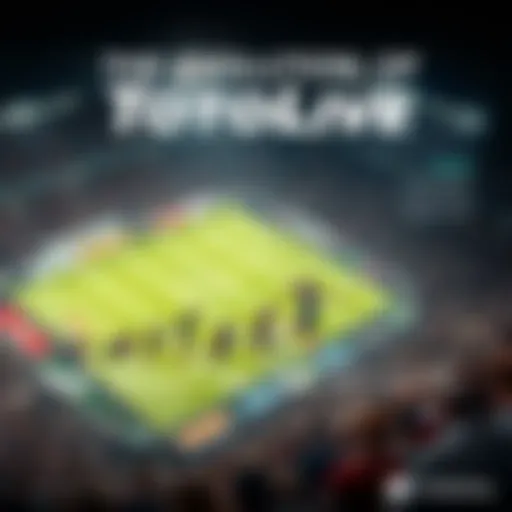 An infographic illustrating the evolution of TotoLive