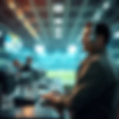 Illustration of a secure betting environment