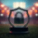 Symbol representing online betting security