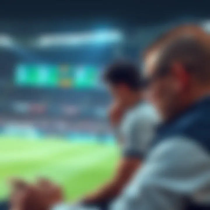 User engagement with an interactive betting platform during a match