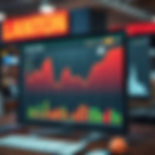 An analytical chart representing lottery trends