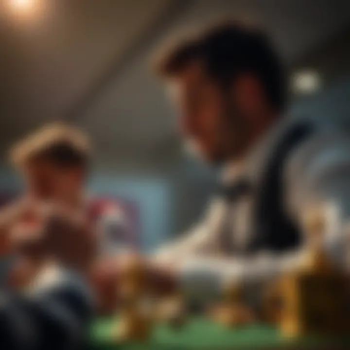 Strategic betting techniques in action